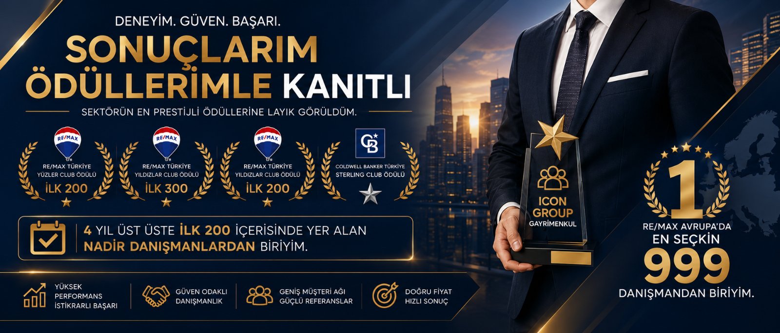 Sonuçlarım ödüllerimle kanıtlı